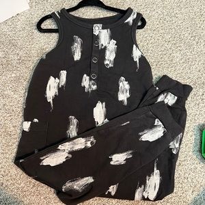 EUC cat & Jack charcoal gray graphite Jumper 3t